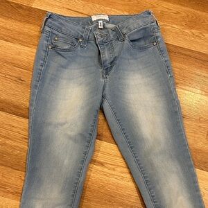 Celebrity Pink Light Blue Skinny Jeans